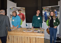 Van Hall Larenstein werd op donderdag vertegenwoordigd door Ina Meijer, Feitze van der Hoek en Ali-Jetske Hoogland.